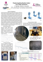 Poster JPCNFM 2021 : Projet de géolocalisation indoor d’un robot autonome